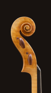 Andrea Guarneri model viola scroll
