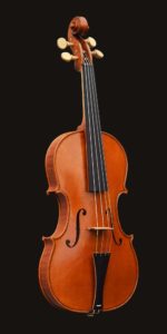 Baroque violin made by William Castle