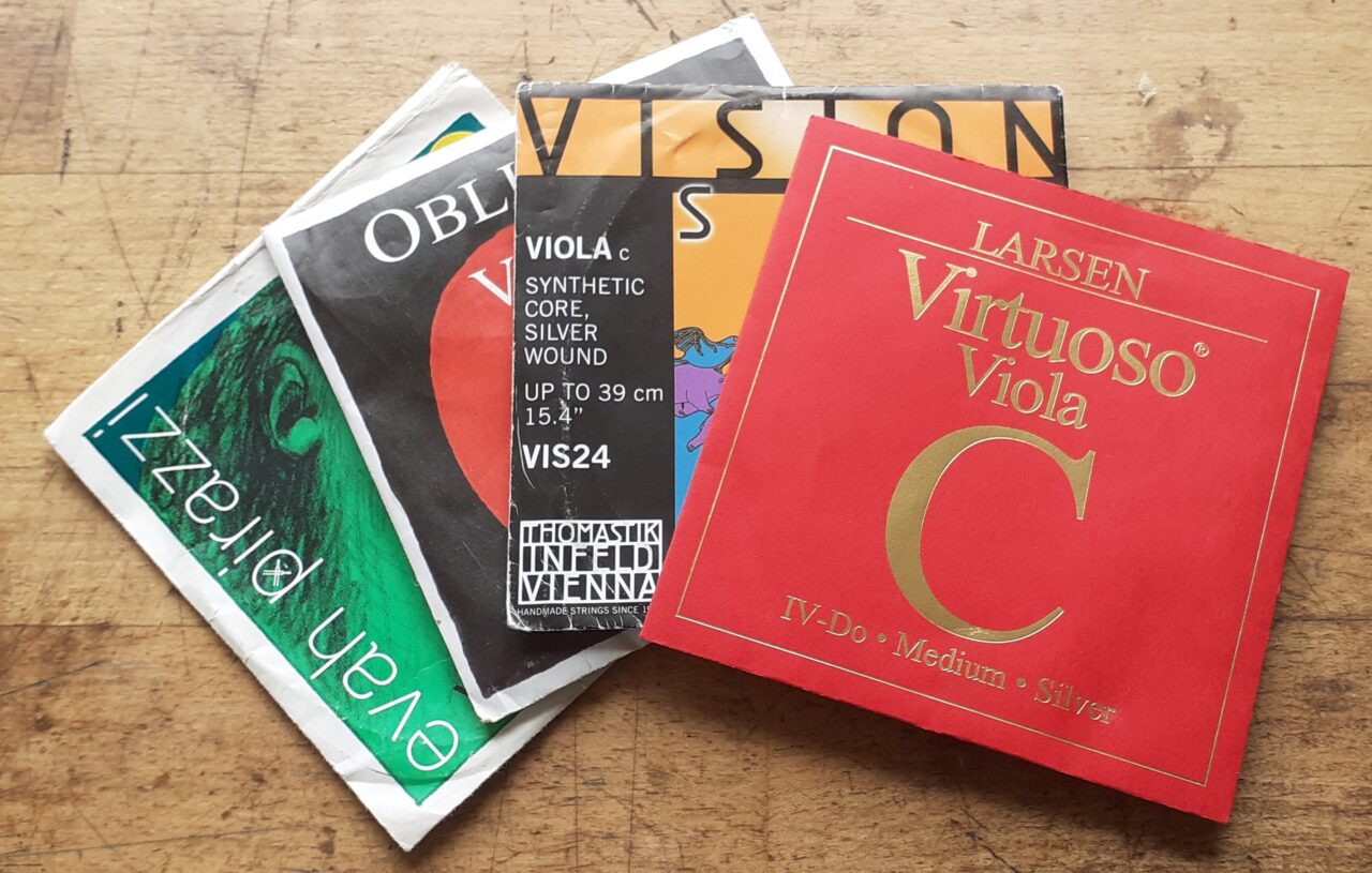 Viola C Strings William Castle